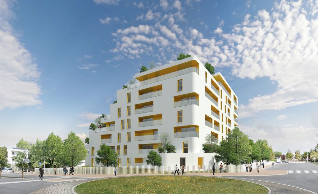 RESIDENCE AVENUE RENE CASSAGNE A CENON (33) TLR Architecture & Associés