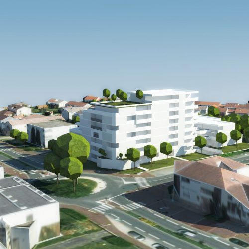 RESIDENCE AVENUE RENE CASSAGNE A CENON (33) TLR Architecture & Associés